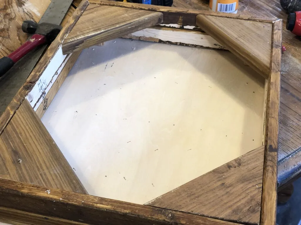 corner bracing for table