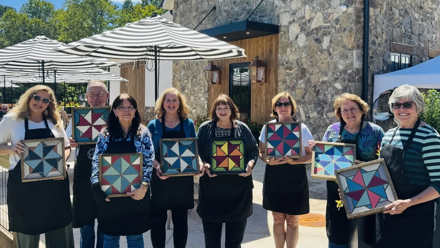 Mini-Barn Quilt Workshop at Kerith House Winery