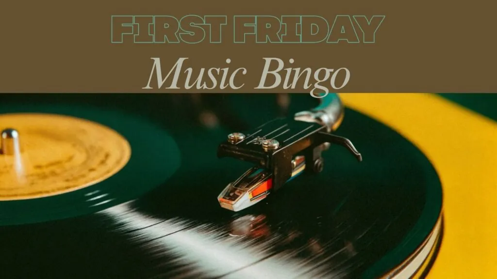 First Friday Music Bingo