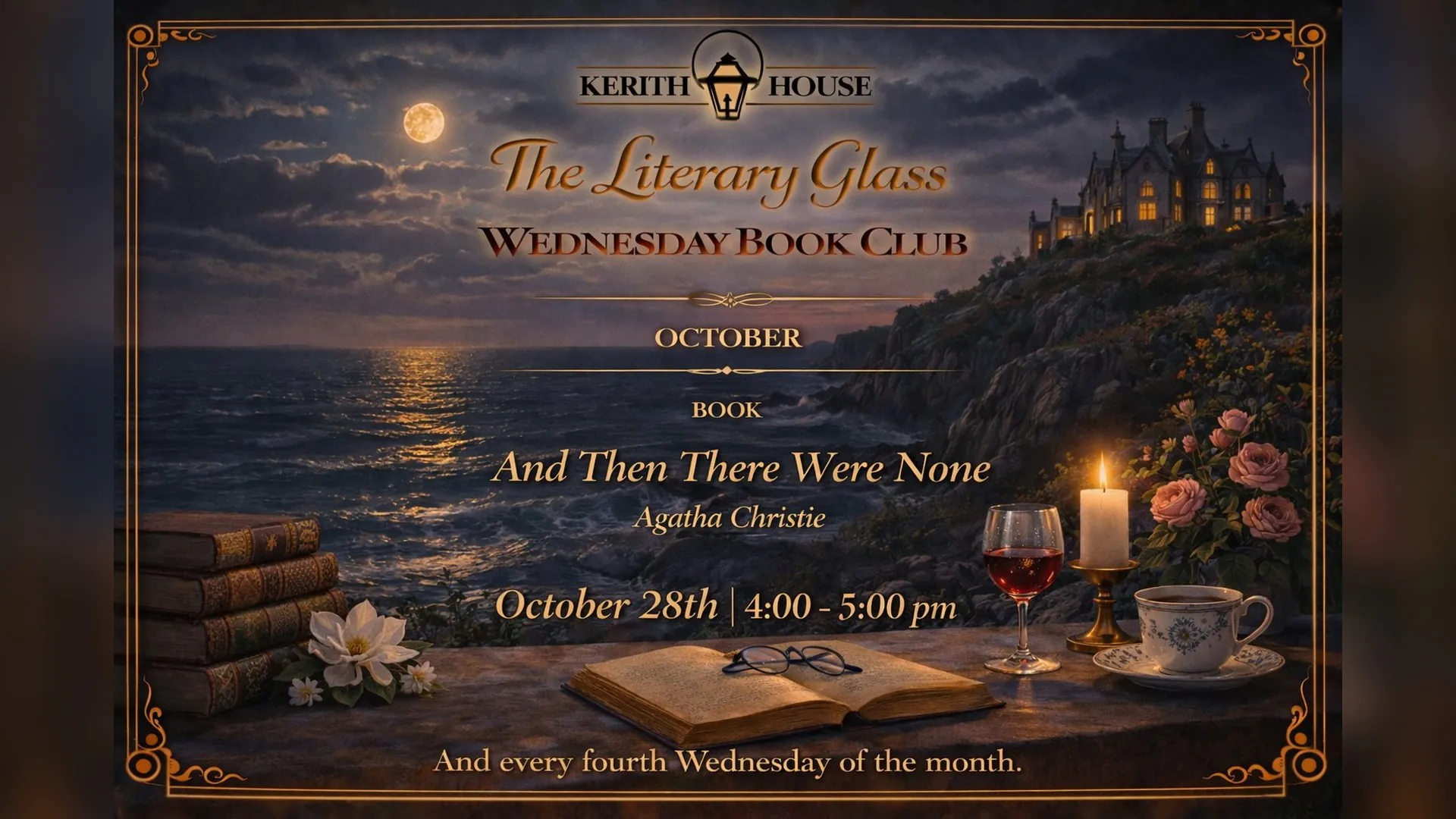 The Literary Glass Book Club And Then There Were None
