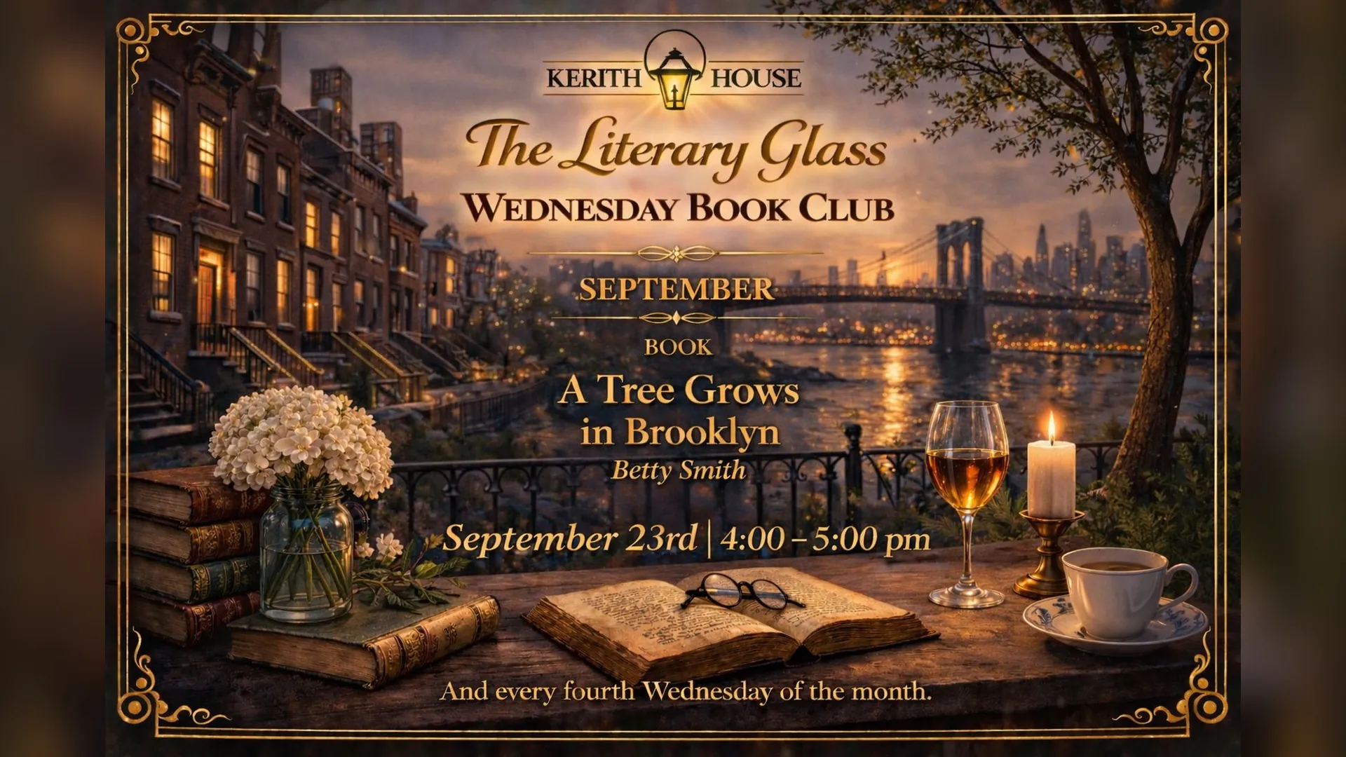 The Literary Glass book club A Tree Grows in Brooklyn