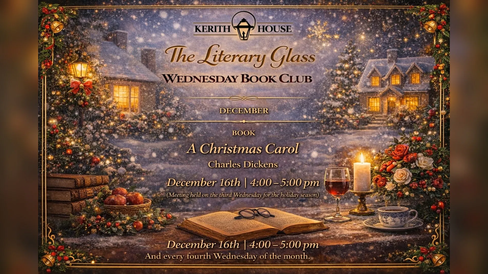 The Literary Glass Book Club A Christmas Carol