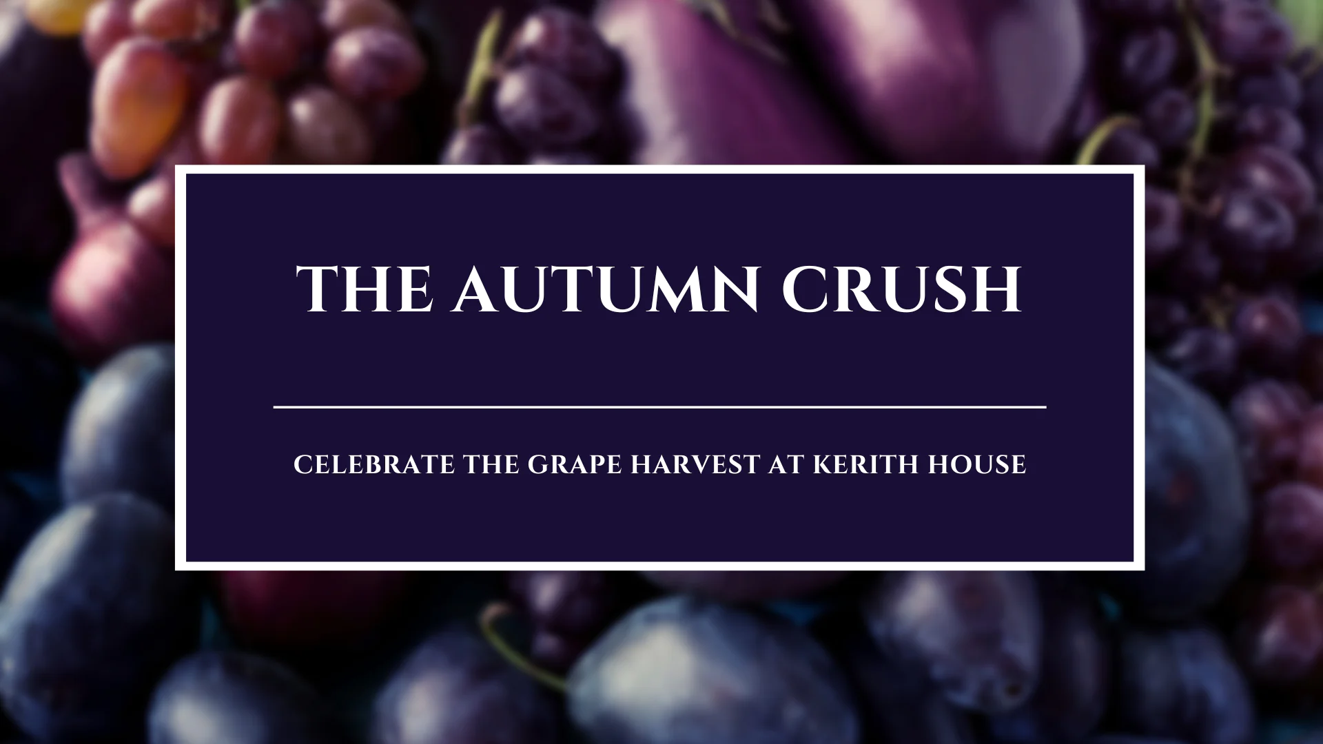 The Autumn Crush