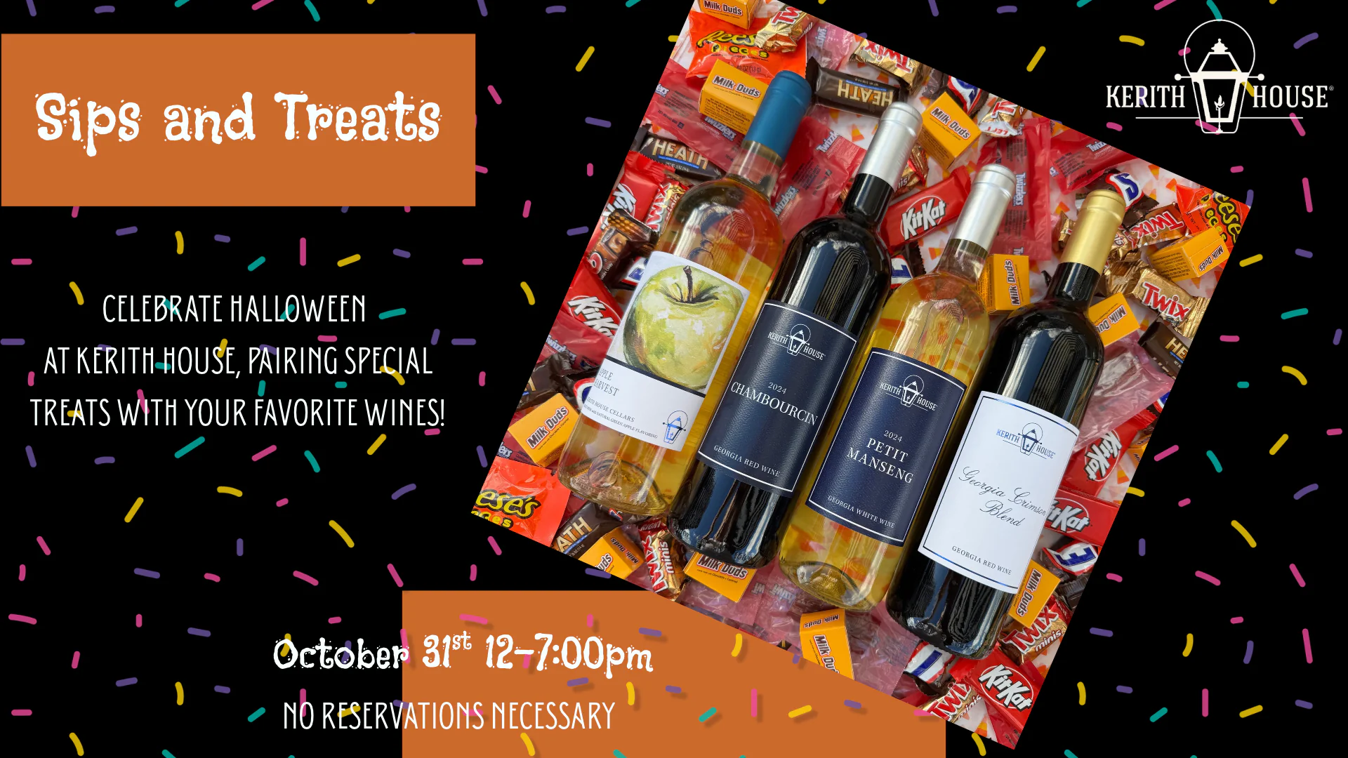 Sips and Treats at Kerith House